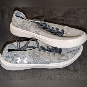 Under Armour Boys Kickit 2 Low Utility - Gray Casual Shoes Sneakers